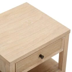 Bristol Park Whitewashed Oak Wood Open Nightstand -TOV Furniture Store REN B900 51.media .09