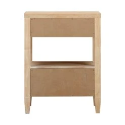 Bristol Park Whitewashed Oak Wood Open Nightstand -TOV Furniture Store REN B900 51.media .10