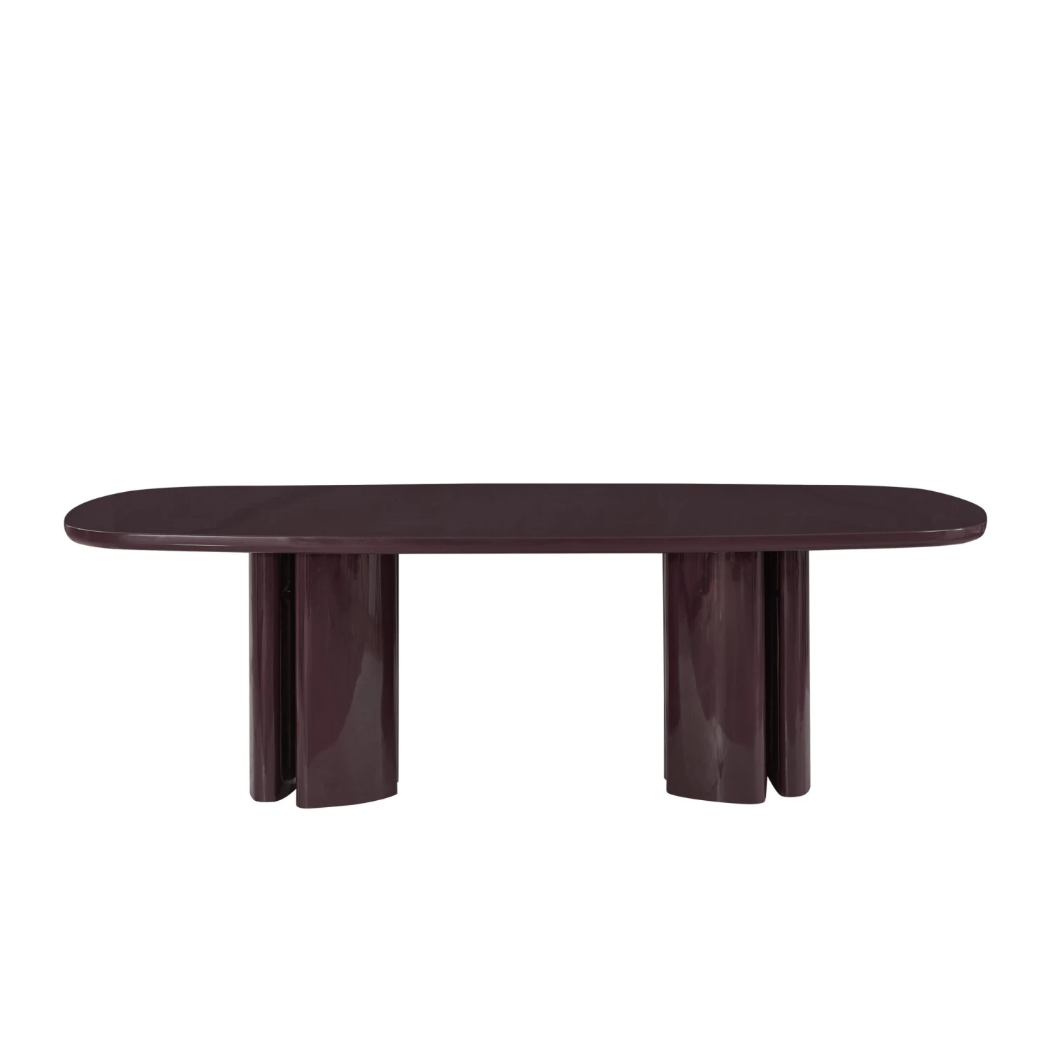 Zola Lacquer Oval 94.5" Dining Table 18 Zola Lacquer Oval 94.5" Dining Table - Image 18