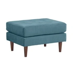 Cave Velvet Ottoman