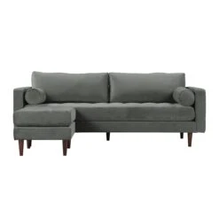 Cave Velvet Sectional -TOV Furniture Store REN L01143 SEC.media .04
