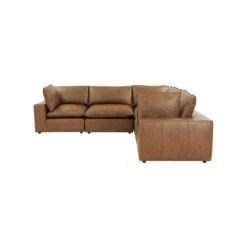 Cali Brown Leather Modular 5-Piece L-Sectional 11 Cali Brown Leather Modular 5-Piece L-Sectional -TOV Furniture Store REN L0130 SEC1.media .04