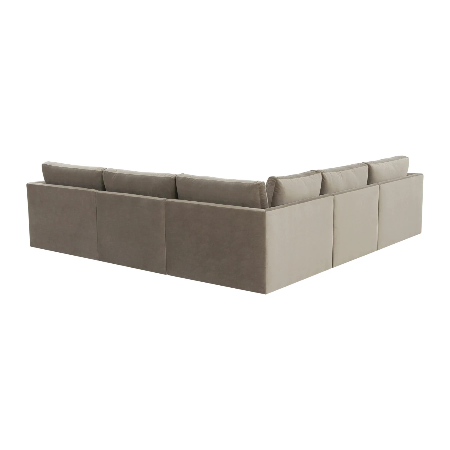 Willow Velvet Modular 5-Piece L Sectional 4 Willow Velvet Modular 5-Piece L Sectional - Image 4