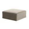 Willow Velvet Modular Ottoman