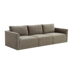 Willow Velvet Modular Sofa