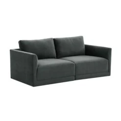 Willow Velvet Modular Loveseat -TOV Furniture Store REN L03122.media .01 ac5adba9 495c 45ea 9837 e26146bb19d8
