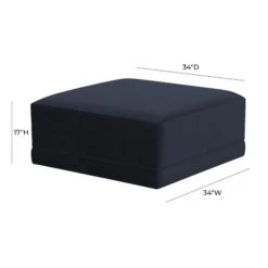 Willow Velvet Modular Ottoman 25 Willow Velvet Modular Ottoman -TOV Furniture Store REN L03131.media .04