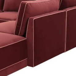 Willow Velvet Modular RAF Sectional 13 Willow Velvet Modular RAF Sectional -TOV Furniture Store REN L03140 SEC4 R.media .03