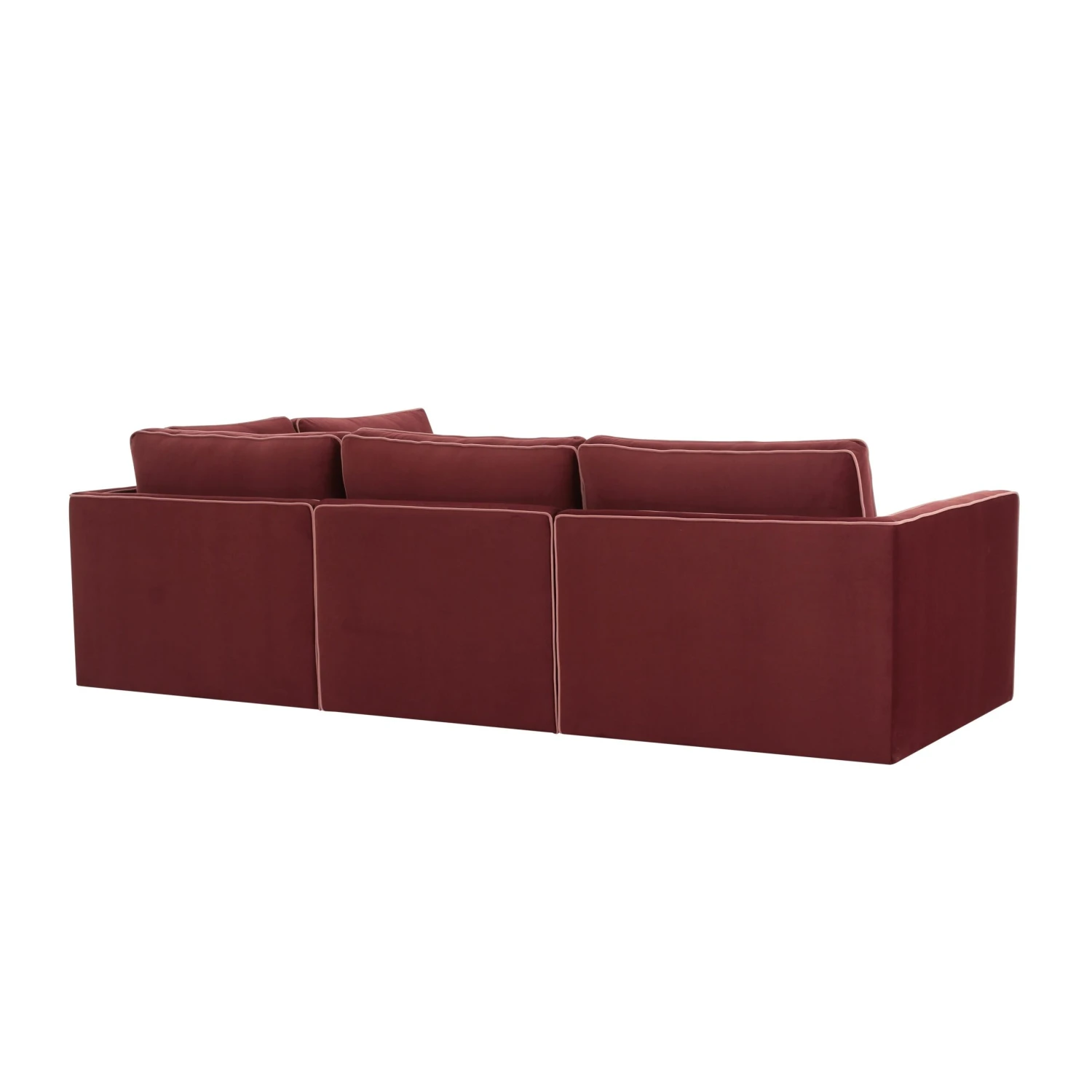 Willow Velvet Modular RAF Sectional 5 Willow Velvet Modular RAF Sectional - Image 5