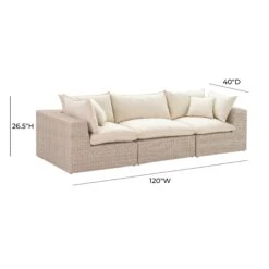 Cali Natural Wicker Outdoor Modular Sofa 17 Cali Natural Wicker Outdoor Modular Sofa -TOV Furniture Store REN O11163.media .09 b6e721e9 0f18 4fc2 923b b236467620c5