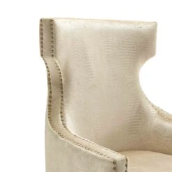 Gramercy Gold Croc Velvet Wing Chair 10 Gramercy Gold Croc Velvet Wing Chair -TOV Furniture Store TOV A76 4
