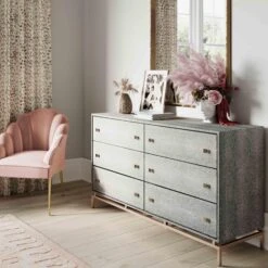 Pesce Shagreen 6 Drawer Dresser 17 Pesce Shagreen 6 Drawer Dresser -TOV Furniture Store TOV B44147.media .09 294ead0f b6bc 4018 b52e fec90289037a