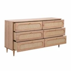 Carmen Cane 6 Drawer Dresser -TOV Furniture Store TOV B44160.media .04
