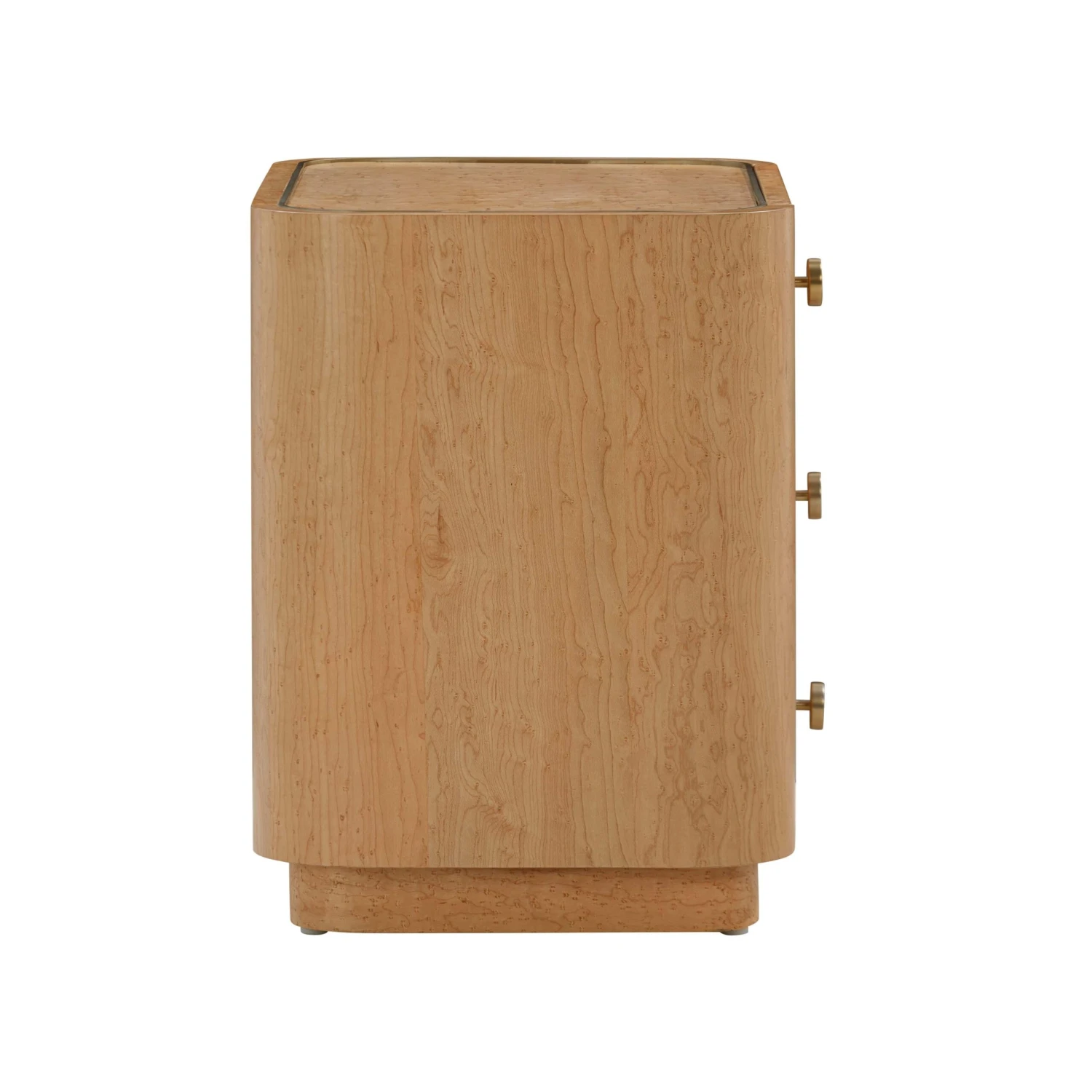 Abigail Natural Birdseye Maple Nightstand 3 Abigail Natural Birdseye Maple Nightstand - Image 3