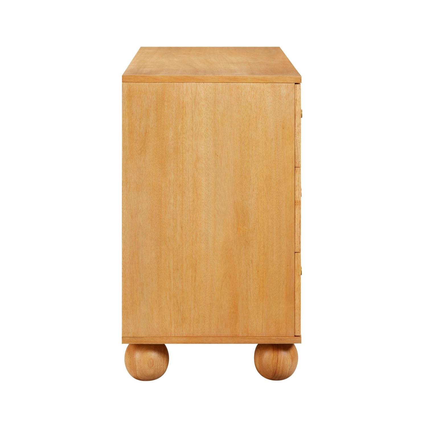 Grappa Natural Wood & Rattan Wavy Dresser 4 Grappa Natural Wood & Rattan Wavy Dresser - Image 4