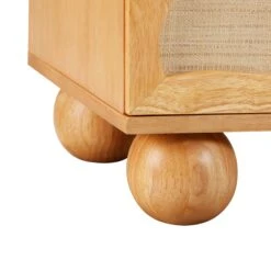 Grappa Natural Wood & Rattan Wavy Dresser 13 Grappa Natural Wood & Rattan Wavy Dresser -TOV Furniture Store TOV B54345.media .05