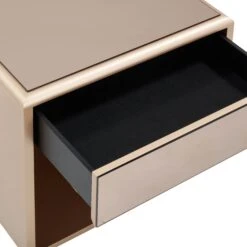 Martha Taupe Mirrored Nightstand -TOV Furniture Store TOV B54440.media .05