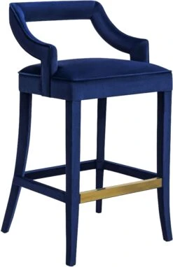 Tiffany Velvet Stool -TOV Furniture Store TOV BS21.media .01