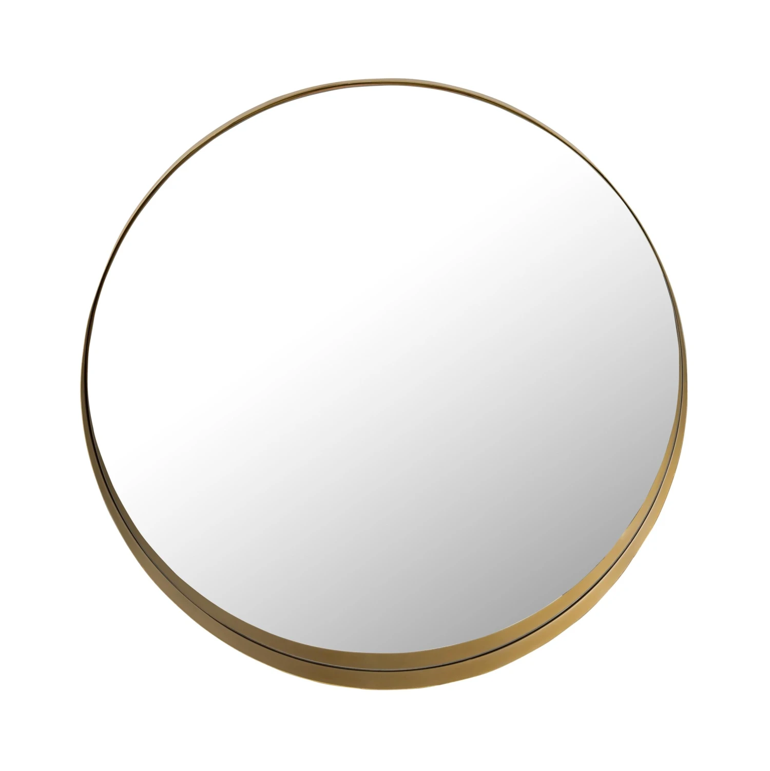 Rella Brass23" Round Wall Mirror 1 Rella Brass23" Round Wall Mirror