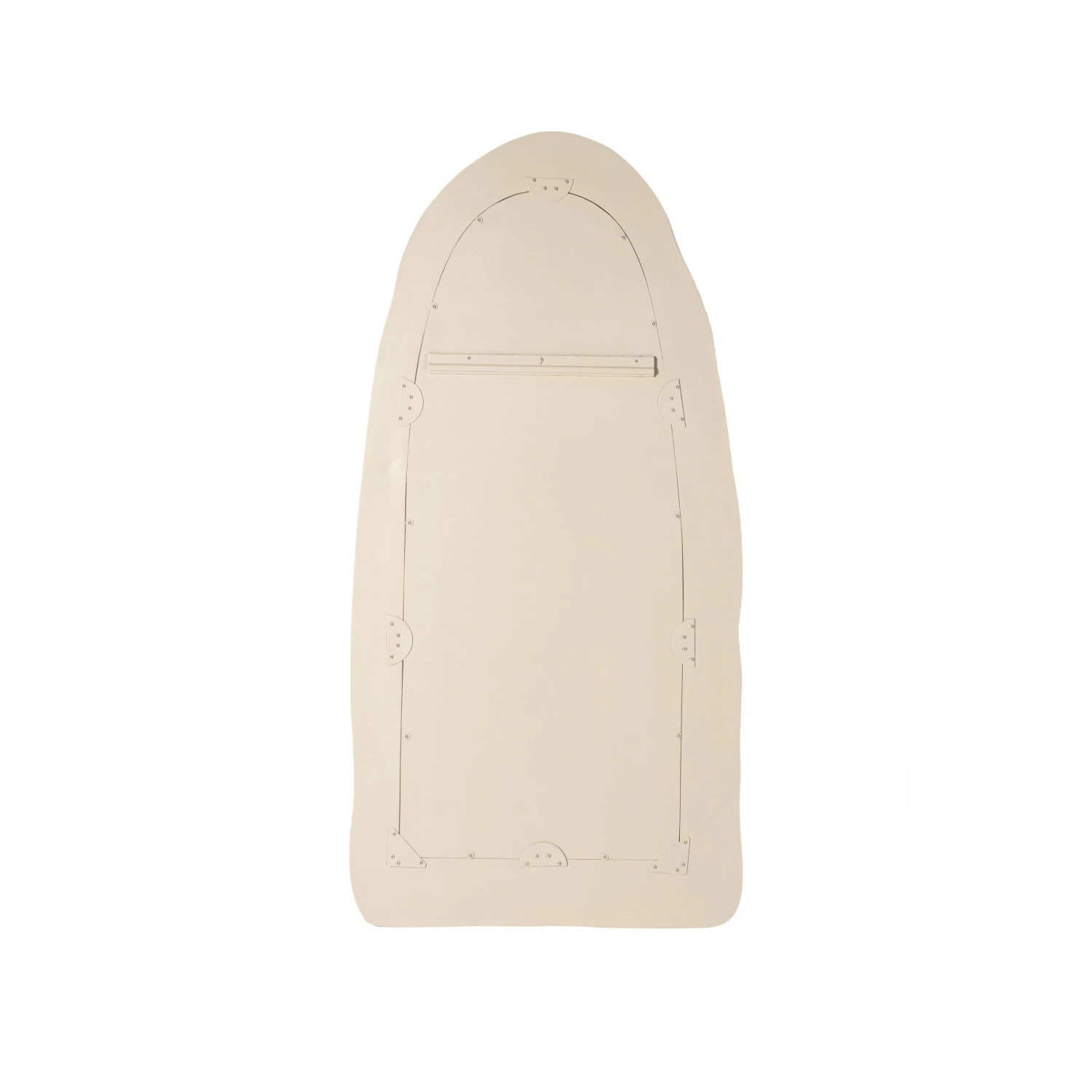 Kaia Cream Textured Small Floor Mirror 5 Kaia Cream Textured Small Floor Mirror - Image 5