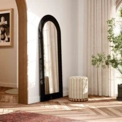 Tanya Rattan 70" Floor Mirror 16 Tanya Rattan 70" Floor Mirror -TOV Furniture Store TOV C54315