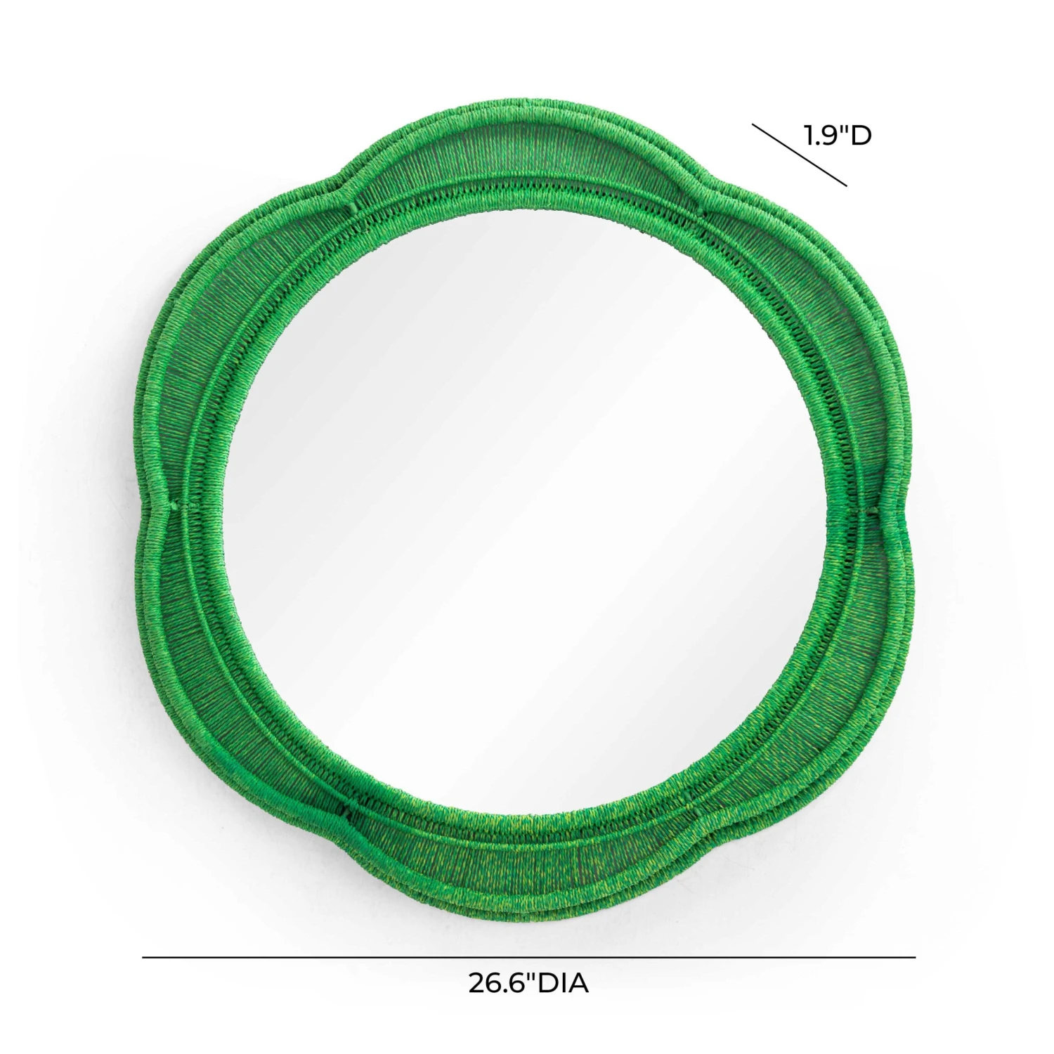 Zeva Round Wall Mirror 6 Zeva Round Wall Mirror - Image 6