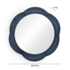 Zeva Round Wall Mirror 35 Zeva Round Wall Mirror -TOV Furniture Store TOV C54420.media .06