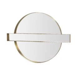 Carri Gold Round Wall Mirror 10 Carri Gold Round Wall Mirror -TOV Furniture Store TOV C68606.media .03