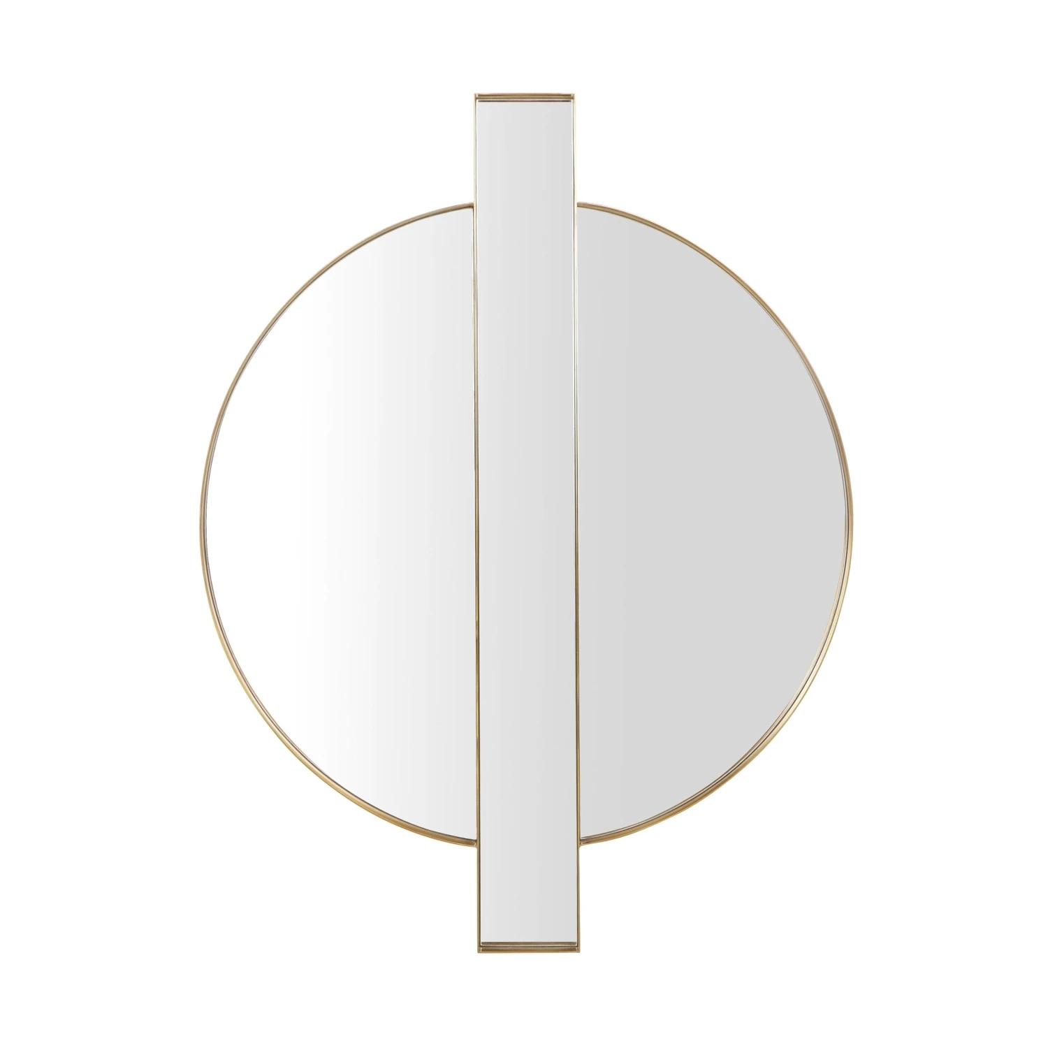Carri Gold Round Wall Mirror 4 Carri Gold Round Wall Mirror - Image 4