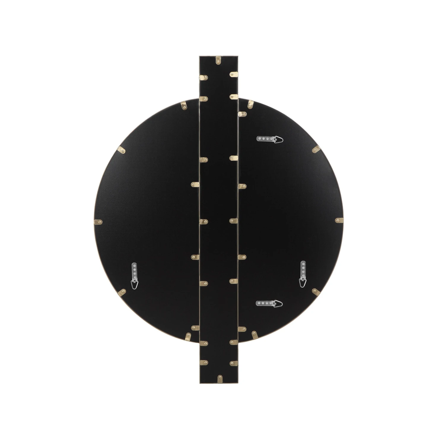 Carri Gold Round Wall Mirror 6 Carri Gold Round Wall Mirror - Image 6