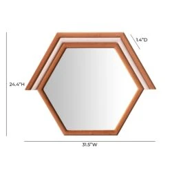 Lally Velvet Prism Wall Mirror -TOV Furniture Store TOV C68837.media .05 9811b8b9 4a85 4a01 a55e 51af878c62f2