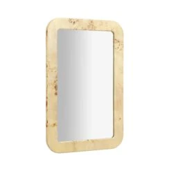 Tessa Natural Burl Wall Mirror