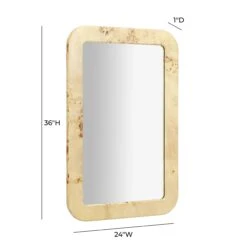 Tessa Natural Burl Wall Mirror 12 Tessa Natural Burl Wall Mirror -TOV Furniture Store TOV C69155.media .06