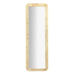 Tessa Natural Burl 72" Floor Mirror -TOV Furniture Store TOV C69156.media .02