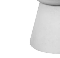 Lupita White 42" Round Dinette Table -TOV Furniture Store TOV D18432.media .04