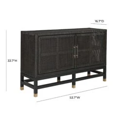 Amara Woven Rattan Buffet 23 Amara Woven Rattan Buffet -TOV Furniture Store TOV D21015.media .06