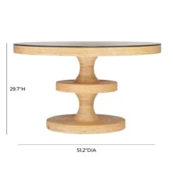 Apollonia Natural Rattan 51" Round Dining Table -TOV Furniture Store TOV D21021.media .07 b74854b5 9cef 4fa1 82ff 80ebee3b0afc