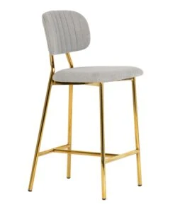 Ariana Grey Counter Stool With Gold Legs - Set Of 2 -TOV Furniture Store TOV D4335.media .08 ed9c4493 85d0 49db 9bba b89b93b5d494