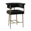 Astrid Velvet Stool