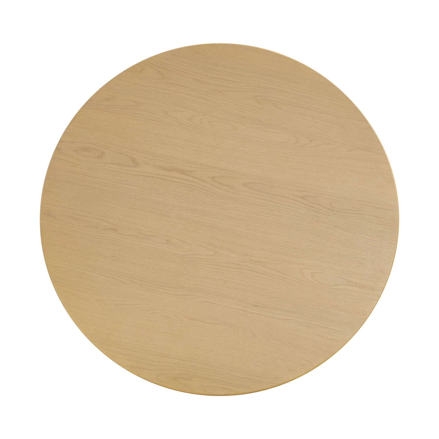 Chelsea Oak Wood 47" Round Dining Table 6 Chelsea Oak Wood 47" Round Dining Table - Image 6