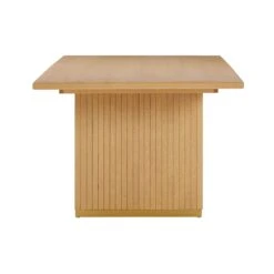 Chelsea Oak Wood 96" Rectangular Dining Table 18 Chelsea Oak Wood 96" Rectangular Dining Table -TOV Furniture Store TOV D44132 3