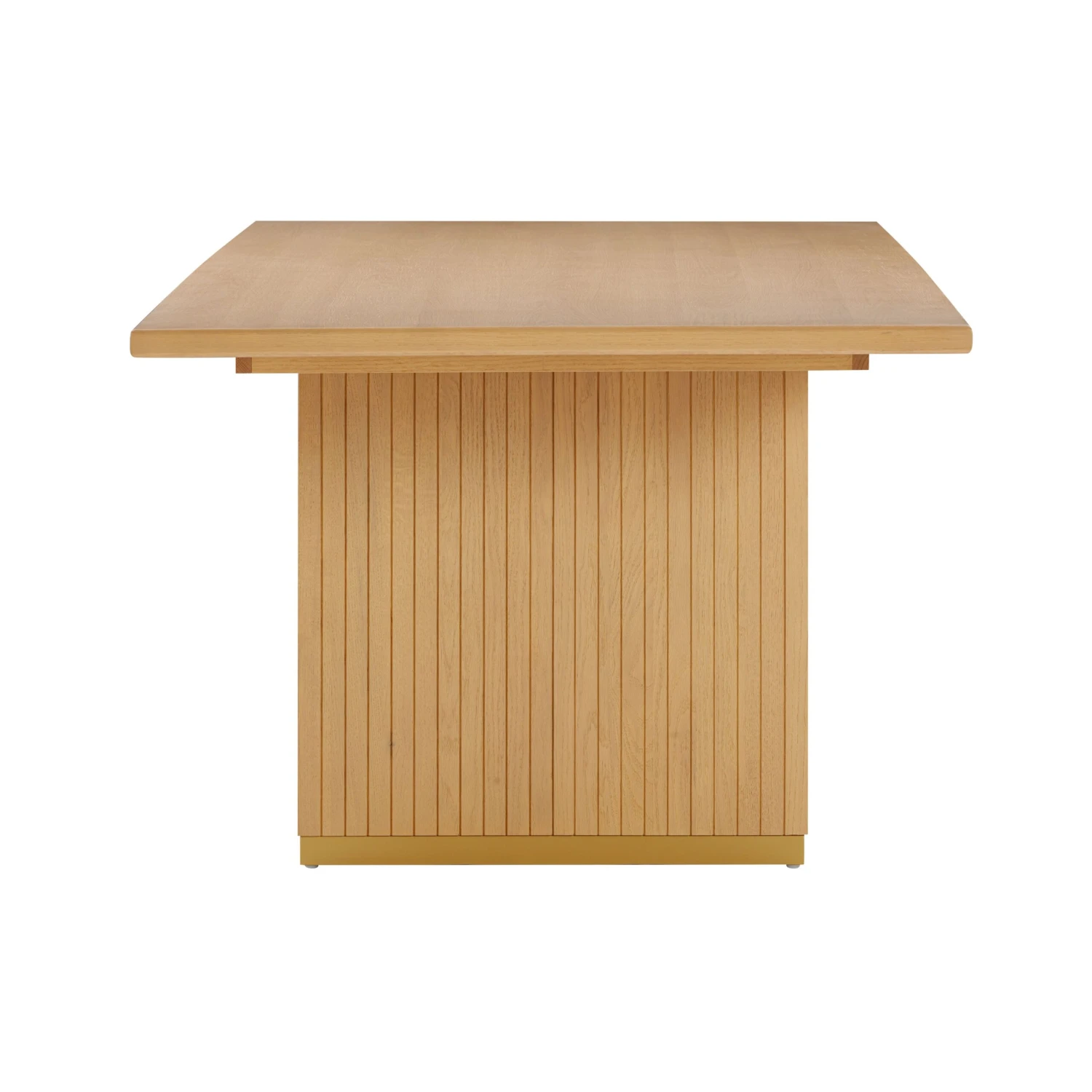 Chelsea Oak Wood 96" Rectangular Dining Table 4 Chelsea Oak Wood 96" Rectangular Dining Table - Image 4