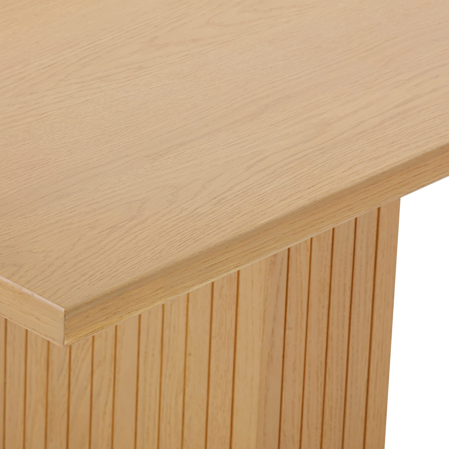 Chelsea Oak Wood 96" Rectangular Dining Table 5 Chelsea Oak Wood 96" Rectangular Dining Table - Image 5