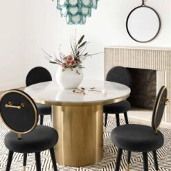 Kylie Velvet Dining Chair -TOV Furniture Store TOV D44139.media .02 dfca88f1 6eb1 4add abd7 7ce9a685f295