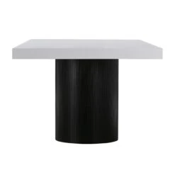 Nova White Lacquer 95" Rectangular Dining Table -TOV Furniture Store TOV D44185.media .04 6967b891 7dbf 4485 b2f7 6783ecac7f21