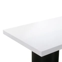 Nova White Lacquer 95" Rectangular Dining Table -TOV Furniture Store TOV D44185.media .06 ca5e8299 7047 4a00 8837 10f7997211bd
