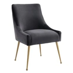 Beatrix Velvet Side Chair -TOV Furniture Store TOV D47 4