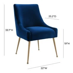 Beatrix Velvet Side Chair -TOV Furniture Store TOV D48.media .07 46de34d8 1225 4359 a62a 5e2f9117b7f3