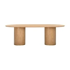 Brandy Natural Ash Wood 95" Oval Dining Table 11 Brandy Natural Ash Wood 95" Oval Dining Table -TOV Furniture Store TOV D54218.media .03 fd66658d 59d5 4ac9 b740 2c1217eb9c0a