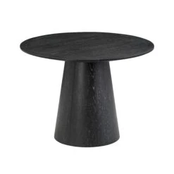 Sahara Black Oak 41" Round Dining Table